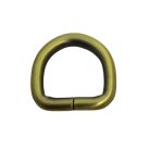 D karika , sárga antik , 20 mm