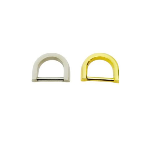  Lapos D karika öntvény 15 MM,  nikkel