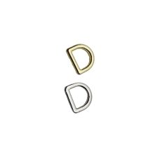 Lapos D karika zamak 10 MM x 8,5 x 2,5 nikkel