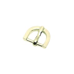 15 MM csat D forma  zamak , arany