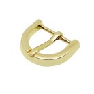 Lapos D alakú csat 20 MM arany