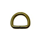 D karika nyitott 12 MM x 3 mm , antik