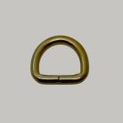 D karika nyitott 12 MM x 3 mm , antik
