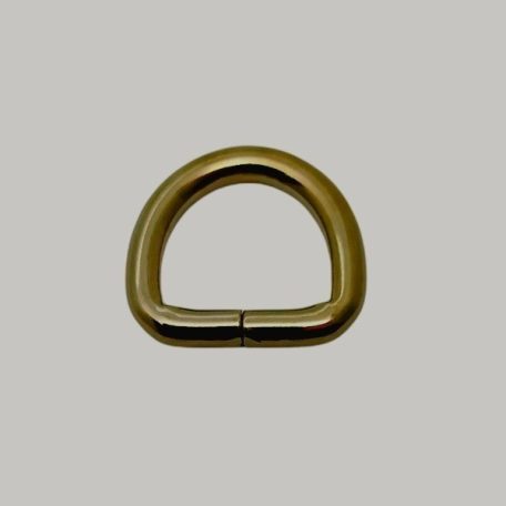 D karika nyitott 12 MM x 3 mm , antik
