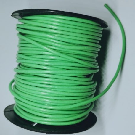 Bőr fűzőszál 3 MM vastag, gömbölyű