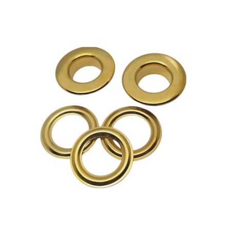 Ringli , rézalapú , arany szinü , 14 mm