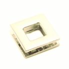 Öntvény 10 mm négyzet alakú kétoldalas ringli , arany