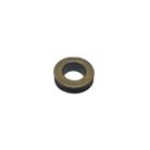 Ringli, vasalapú, sárga antik ,10 mm