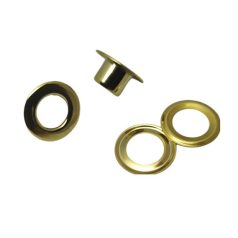 Ringli , vasalapú , arany szinü , 12 mm