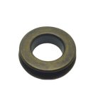 Ringli , vasalapú , sárga antik , 16 mm