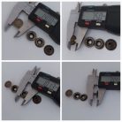DZSEKI PATENT 14 MM, RÉZALAPÚ, SÁRGA ANTIK